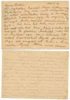 2 db magyar második világháborús zsidó KMSZ (közérdekű munkaszolgálatos) tábori posta a 201/31. tábo...