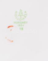 2 db Hollóházi bonbonniere. Kézzel festett, jelzett, hibátlan 17x12 cm