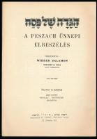 1961 A peszach ünnepi elbeszélés, Izraelben kiadott, rajzos képekkel gazdagon illusztrált könyv, szép állapotban, 80p