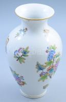 herendi Viktória mintás váza. Kézzel festett, jelzett, hibátlan 24 cm