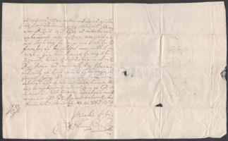 1729. szept. 21. Macsola (??csol?, Ukrajna),
Ilosvay László levele rokonának, Ilosvay Istvánnak, am...