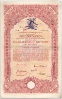 Budapest 1917. "A magyar korona országai 6%-kal kamatozó Járadékkölcsön" államadóssági köt...