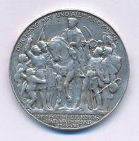 Német Birodalom / Poroszország 1913. 3M Ag "Napóleon legyőzésének 100 éves évfordulója" T:...