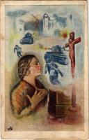 1944 Második világháborús magyar katonai üdvözlet / WWII Hungarian military greeting s: Ottó (fl)