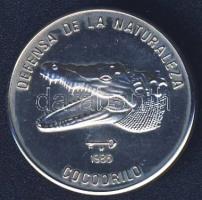 Kuba 1985. 1P "Természetvédelem - krokodil" T:1