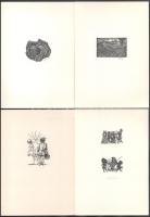 1970 Klf. alkotók (Gerhard Beyer, Karl-Georg Hirsch, Helga Paditz, stb.): XIII. Internationaler Exli...