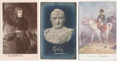 NAPOLEON - 12 db régi postatiszta képeslap / 12 pre-1945 unused postcards