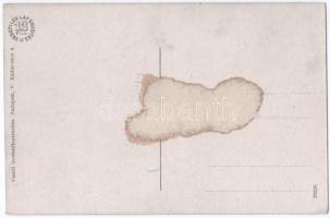 Szatmárnémeti, Satu Mare; látkép, templom. Vasúti Levelezőlapárusítás / Vedere generala / general vi...