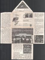 1986 KISZ kongresszus, ,,A Magyar Kommunista Ifjusági Szövetség tizenéves tagjainak" címzett propaganda nyomtatvány, borítékkal