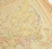 A világrészek térképei (Európa, Ázsia, Afrika, Észak-Amerika, Dél-Amerika, Ausztrália és Óceánia), 6...