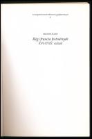 Szigethi Ágnes. Régi francia festmények XVI-XVIII. század. Szépművészeti Múzeum gyűjteményei 6. [Bp]...