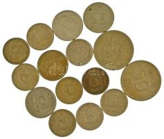 Svédország 1953-1969. 10ö Ag "VI. Gusztáv Adolf" (9xklf) + 1953-1960. 20ö Ag "VI. Gusztáv Adolf" (4xklf) + 1953-1954. 50ö Ag (2xklf) T:XF-VF egyik több ph.