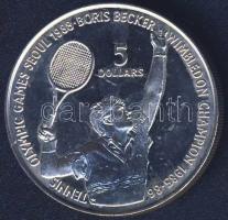 Niue 1987. 5$ "Boris Becker" T:BU