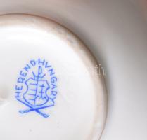 Herendi Rothschild mintás bonbonier, jelzett, d: 8 cm