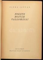 Sinka István: Fekete bojtár vallomásai I-II. Bp., 1942-1944, Magyar Élet. Első kiadás! Kiadói félvás...