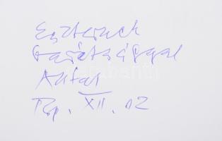 Lux Antal: Élet-Mű. DEDIKÁLT! Megjelent 300 példányban. H.n., é.n. Kiadói kartonált kötés, jó állapo...