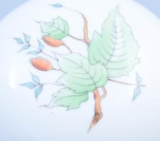 Herendi hecsedli mintás bonbonier, 2. oszt. jelzéssel, d: 9,5 cm