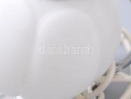 Art deco lámpa, működik, m: 21 cm