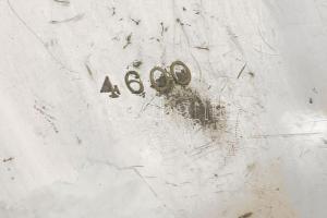 cca 19. sz. vége, angol teás kanna, csont fogóval, 30x14 cm