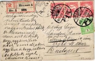 1914 Brassó, Kronstadt, Brasov (?); vasútállomás, vasutasok / railway station, railwaymen. Adler pho...