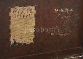 Antik gramofon, nem ellenőrzött, 28x20 cm