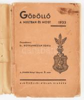 Hovhannesian Eghia (szerk.):Gödöllő a múltban és most. Összeáll.: - -. A "Gödöllői Hírlap" Könyvei" 3. szám. Gödöllő, 1933, "Gödöllői Hírlap", (Helikon-Bíró-ny.), 214 p.+10 (kétoldalas fekete-fehér képanyaggal illusztrált) t. Kiadói papírkötés, sérült, leszakadt foltos elülső borítóval.