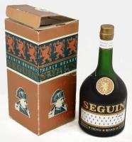 Seguin francia brandy, VSOP, bontatlan, díszdobozban.
