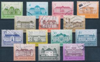 14 db Kastélyok bélyeg