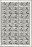 1955 Költők teljes ívsor, vízjelre átnézetlen. Nagyon ritka!