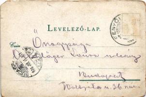 1906 Fenyőháza, Lubochna; szálloda. Klein Simon kiadása / hotel (EM)