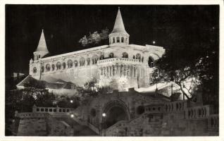 Budapest I. Halászbástya éjjel photo