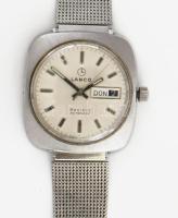 Lanco Pacific automata karóra. Működő állapotban, 35x38 mm fém szíjjal