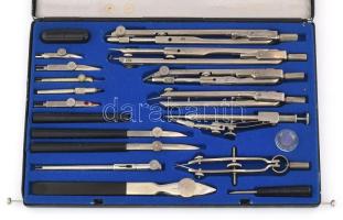 Spectrum XI P. körző készlet eredeti dobozában, hiánytalan