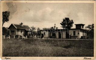 1937 Agárd (Gárdony), vasútállomás (felületi sérülés / surface damage)