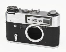 Analog FED 5B Szovjet fényképezőgép váz, objektív nélkül.