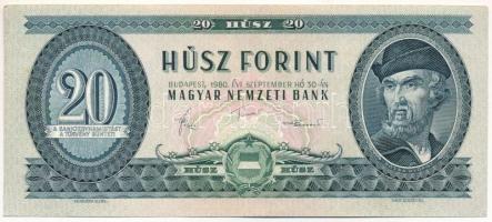 1980. 20Ft T:F szép papír Adamo F17
