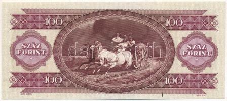 1993. 100Ft "B 348 049722" enyhén ferde nyomat T:F szép papír
Adamo F39