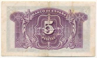 Spanyolország 1935. 5P T:F
Spain 1935. 5 Pesetas C:F
Krause P#85a.2