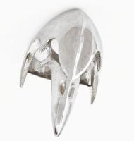 Acél motoros gyűrű, fantázia díszítéssel, m: 67