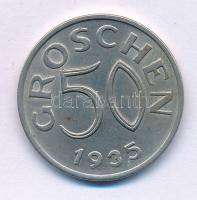 Ausztria 1935. 50gr Cu-Ni T:XF Austria 1935. 50 Groschen Cu-Ni C:XF