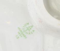 2db Hollóházi porcelán BM Határőrség plakett. Kézzel festett, jelzett, minimális kopással, mindkettő...