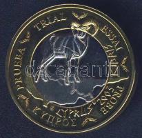 Ciprus 2003. 1€ próbaveret T:BU
