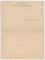 Budapest, Gellérthegy, Margit fürdő, Lánchíd, vár, gőzhajó. Ottmar Zieher (München), D.R.G.M. No. 32...