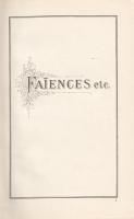 Graesse, J[ohann] G[eorg] - Jaennicke, [Johann] F[riedrich]: 
Guide de l'amateur de Porcelaine...