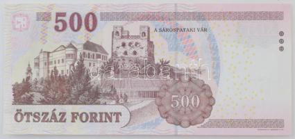 2008. 500Ft "EB 3279688" T:XF, hajtatlan de méretes sarokhajlás
Adamo F54G