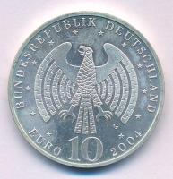Németország 2004G 10E Ag "Az Európai Unió bővítése" fóliatokban T:AU Germany 2004G 10 Euro Ag "Expansion of the European Union" in foil packing C:AU Krause KM#231
