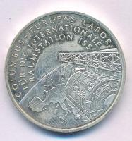 Németország 2004D 10E Ag "Columbus űrlabor" fóliatokban T:AU, enyhe ködösödés
Germany 200...