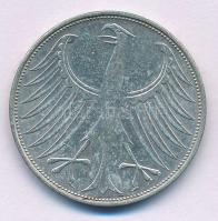 NSZK 1972D 5M Ag fóliatokban T:AU-XF, kis patina
FRG 1972D 5 Mark Ag in foil packing C:AU-XF, small...