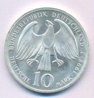 Németország 1998J 10M Ag "300. évfordulója a 30 éves háborúnak és vesztfáliai békének" T:UNC-AU Germany 1998J 10 Mark Ag "300th Anniversary end of 30 Years War - Peace of Westphalia" C:UNC-AU Krause KM#191