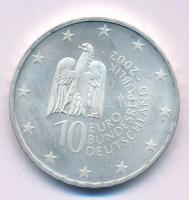 Németország 2002A 10E Ag "Berlini Múzeum-sziget" fóliatokban T:AU Germany 2002A 10 Euro Ag "Museum Island, Berlin" in foil packing C:AU Krause KM#218